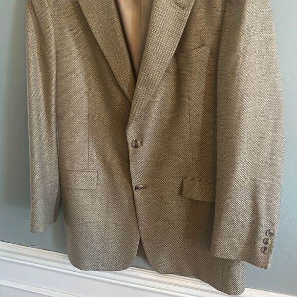 Men’s Wool Blend 42R Vintage Tweed Blazer Austin Reed Dillard’s Made in the USA - Picture 15 of 16